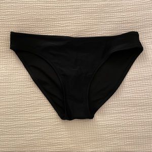 Black Aerie Bikini Bottoms